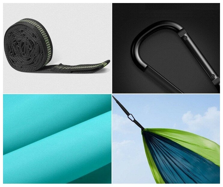 Гамак Xiaomi ZaoFeng Parachute Cloth Hammock - фотография № 2