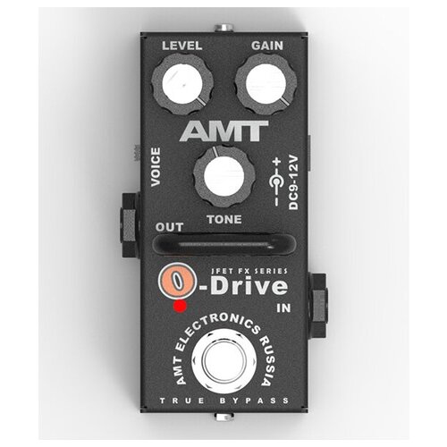 OD-2 O-Drive mini Гитарная педаль перегруза, AMT Electronics