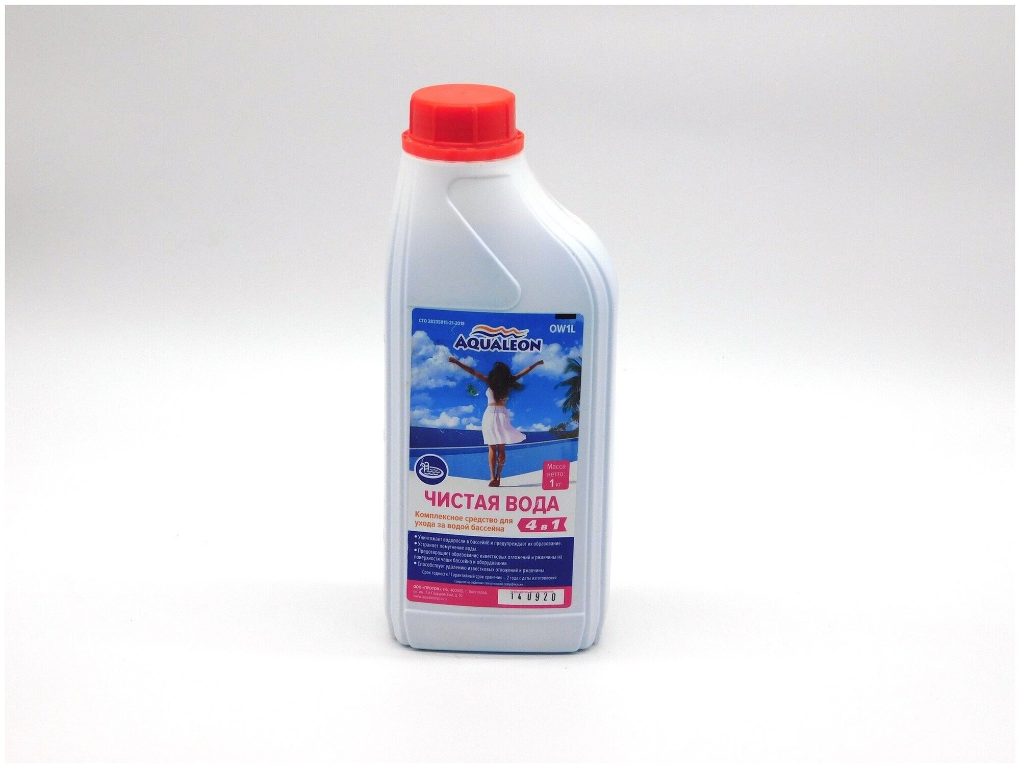 Aqualeon Чистая вода (средство 4 в 1) 1 кг 0019