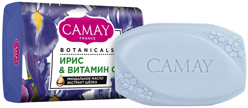 Camay мыло кусковое Botanicals Ирис & витамин С, 6 шт., 85 г
