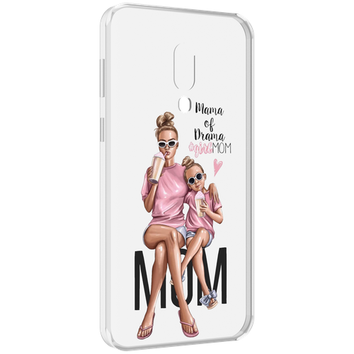 Чехол MyPads Мама-мечты женский для Meizu 16 Plus / 16th Plus задняя-панель-накладка-бампер