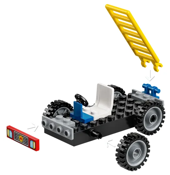 Конструктор LEGO Mickey and Friends Пожарная часть и машина Микки и его друзей - фото №7