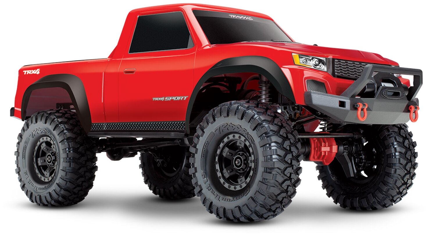 Автомобиль на радиоуправлении TRAXXAS TRA82024-4-R, TRX-4 1/10 Sport 4WD Scale Crawler, Red