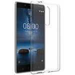 Силиконовый TPU чехол для Nokia 8 - изображение