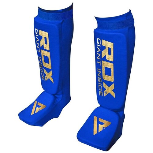 фото Шингарды защита ног rdx si mma shin instep guards полиэстер синий цвет синий размер m