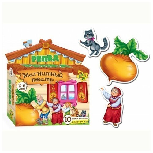 фото Кукольный театр репка магнитный 3206-07vt vladi toys