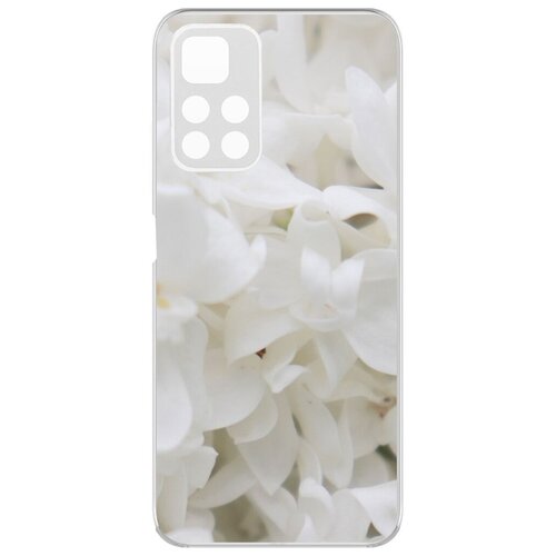 Чехол-накладка Krutoff Clear Case Женский день - Белые лилии для Xiaomi Redmi Note 11 чехол накладка krutoff clear case женский день белые лилии для xiaomi redmi note 8t