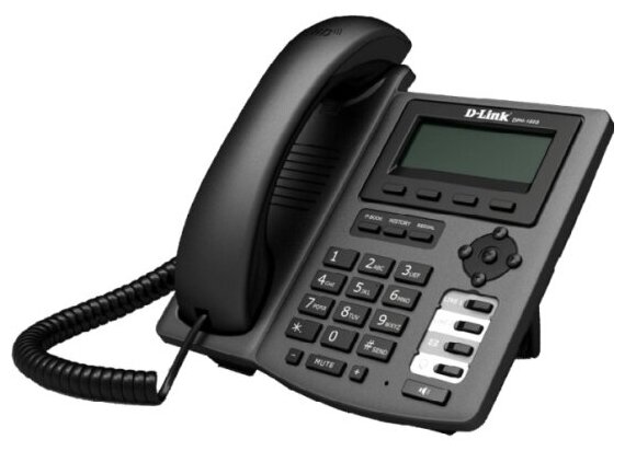 IP-телефон D-LINK DPH-150S/F черный (DPH-150S/F)