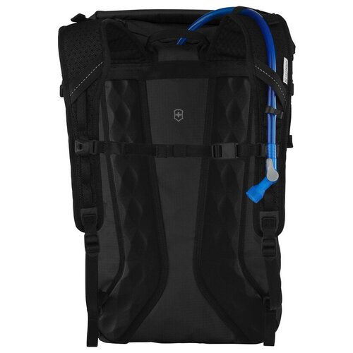 фото Рюкзак "victorinox. altmont active l. w. rolltop backpack", чёрный, 100% нейлон, 30x19x46 см, 20 л