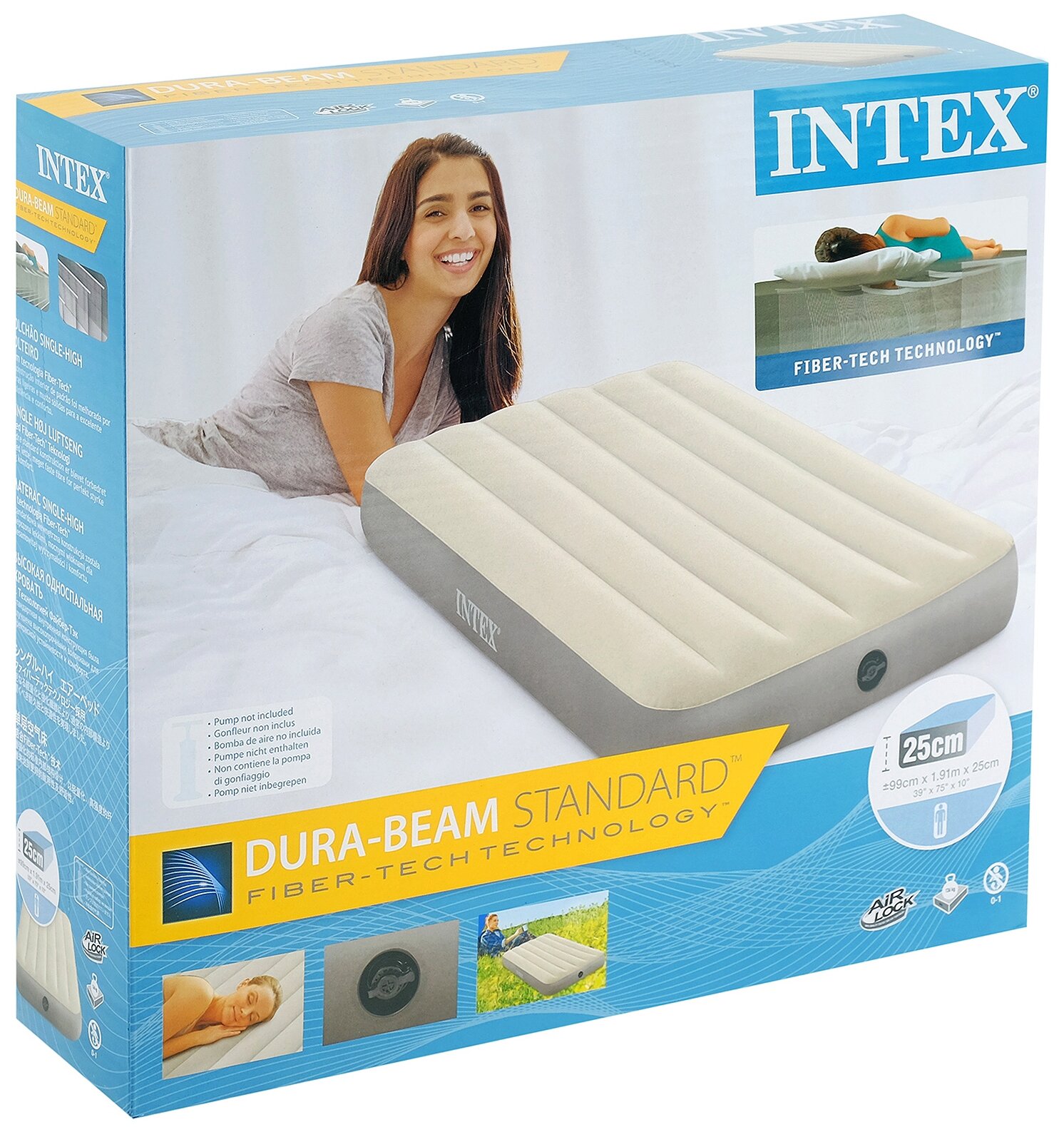 Intex 99x191x25cm 64101