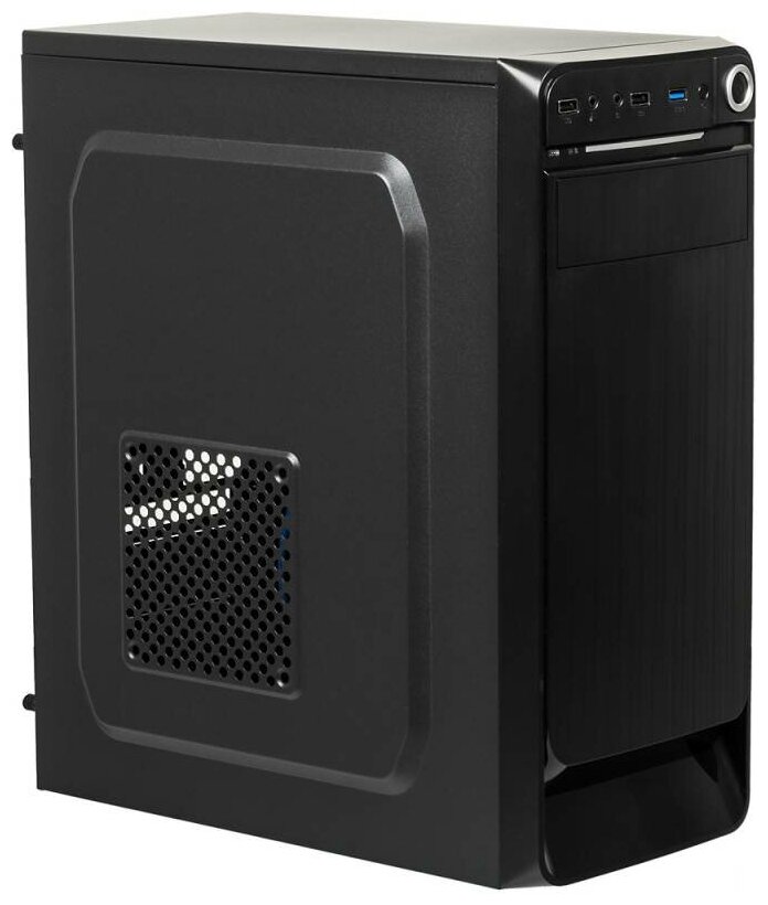 Корпус ATX Accord E-01 Без БП чёрный - фото №1