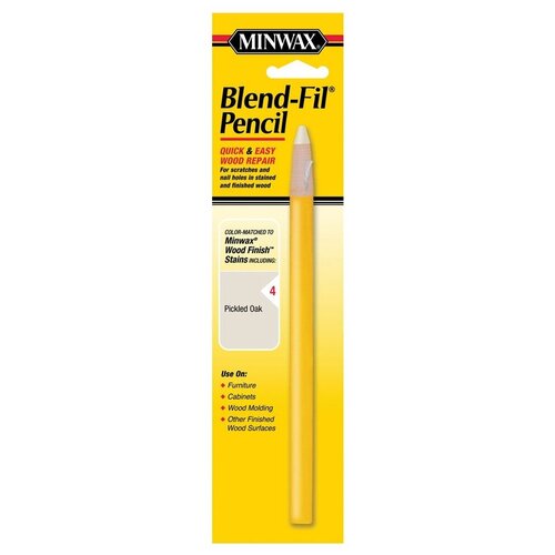 Воск Minwax Blend-Fil Pencil, #4 кондиционер для дерева minwax pre stain wc