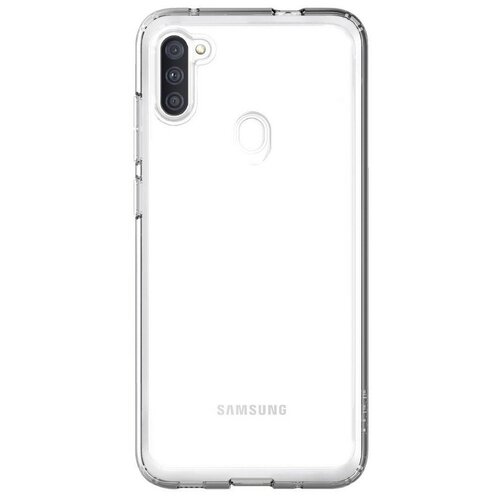 фото Чехол силиконовый для samsung galaxy a11 (самсунг а11), прозрачный onext