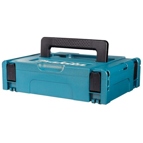 Ящик Makita Makpac тип 1, 821549-5, 29.5x39.5x10.5 см, голубой предохранитель подходит для инструмента makita cc300d da330d da331d df030d df330d hp330d hs300d jr100d jr102d jv100d td090d tw100d