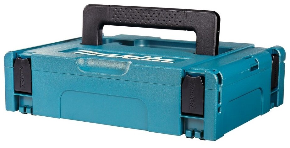 Ящик Makita Makpac тип 1, 821549-5, 29.5x39.5x10.5 см, голубой