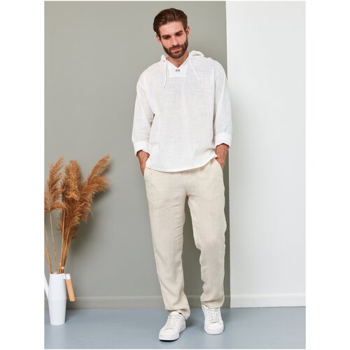 Лонгслив Fiery Glow, размер S, белый рубашка мужская с коротким рукавом льняная хлопковая с пуговицами пляжная одежда для йоги повседневная летняя одежда 2022