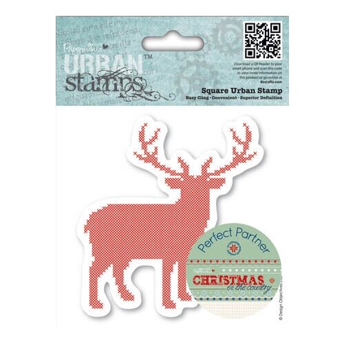 Штамп Олень Christmas in the Country 10,2 x 10,2 см DOCRAFTS PMA907179