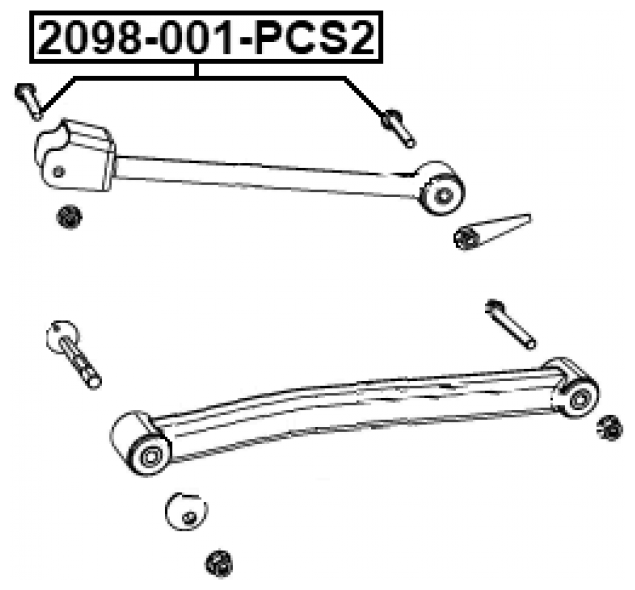 Febest Febest арт. 2098-001-pcs2 - фотография № 2