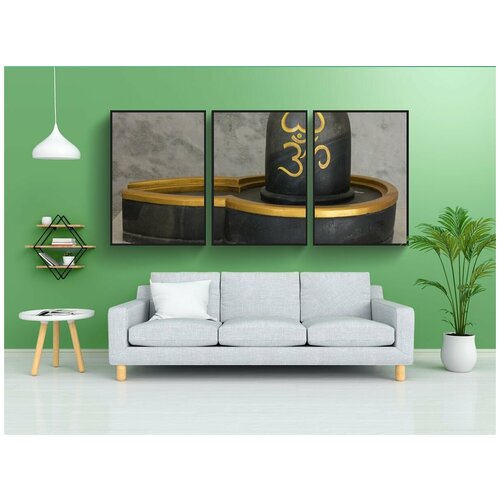 фото Набор модулных постеров для интерьера "щивлинг, индия, молитва" 60x90 см. в тубусе, без рамки lotsprints