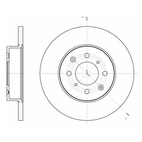фото Тормозной диск roadhouse 6451.00 road house