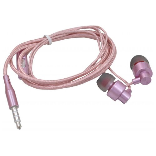 17739 Наушники Walker H700 с микрофоном кнопной ответа розовые 41500₽