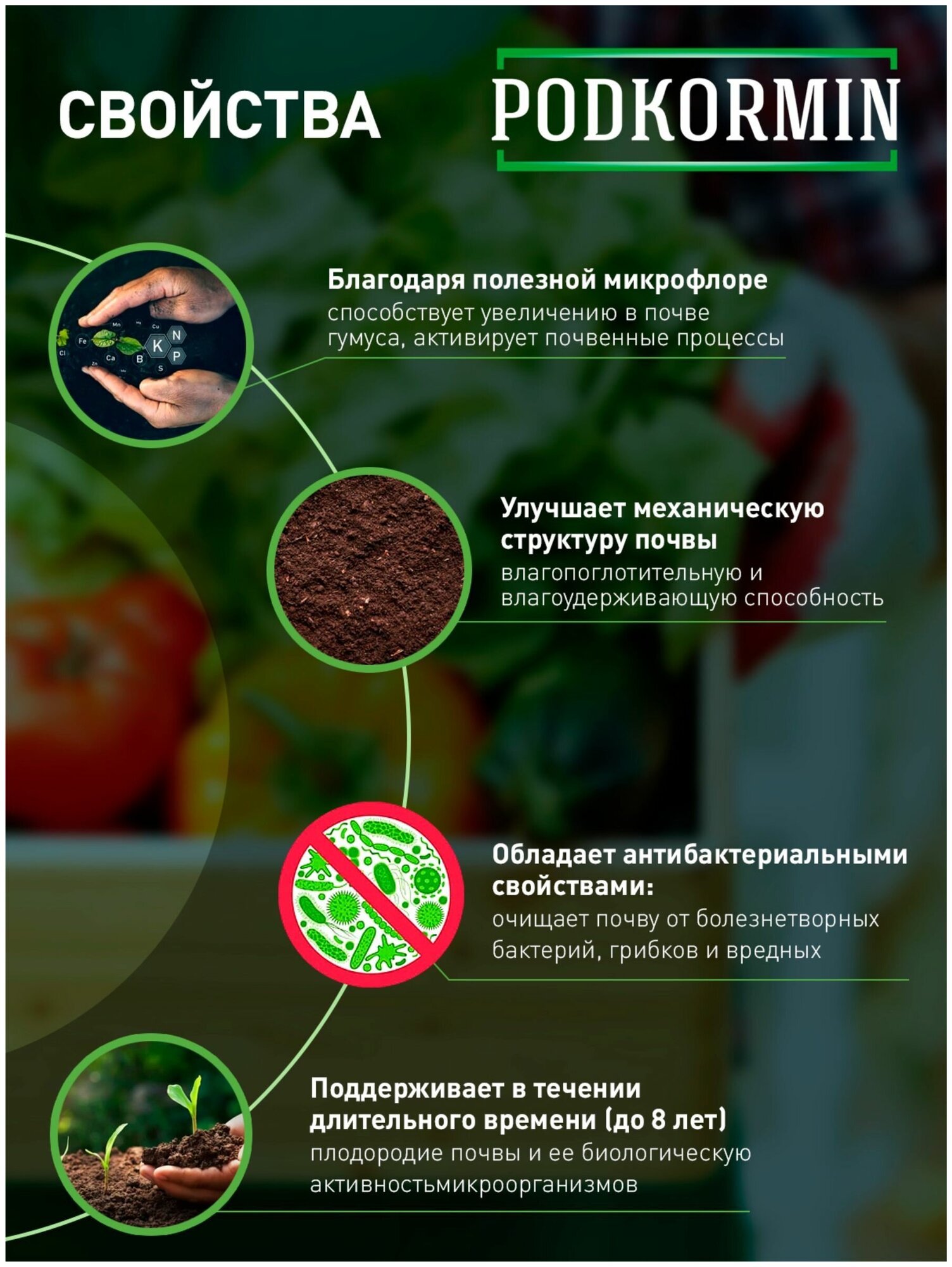 Podkormin | Сапропель | Органическое удобрение для растений и рассады | 10л - фотография № 3
