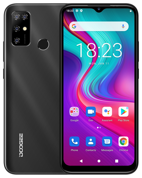 Смартфон DOOGEE X96 Pro 4/64 ГБ, полуночный черный