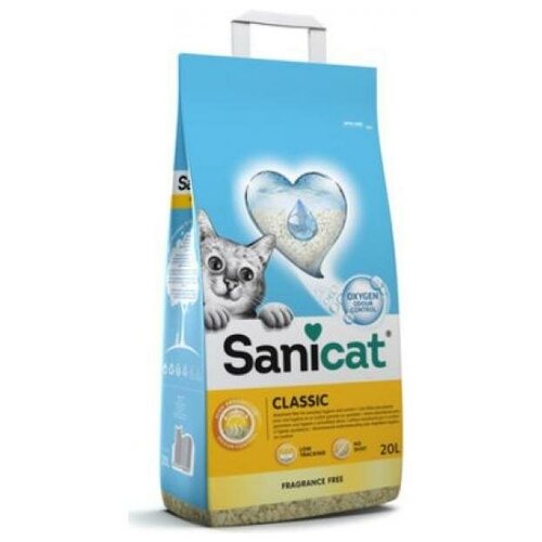 SaniCat впитывающий наполнитель без аромата (15 кг)