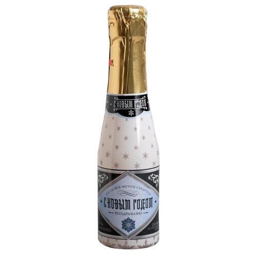 Гель для душа «С Новым годом» с ароматом шампанского 250 мл, Чистое счастье