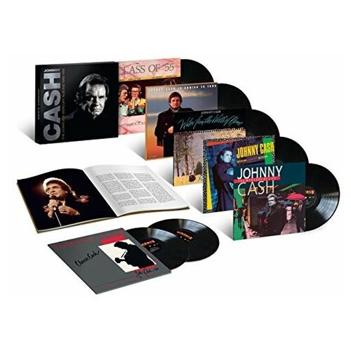 Виниловые пластинки, Mercury Nashville, JOHNNY CASH - Complete Mercury Albums 1986-1991 (7LP, Box)