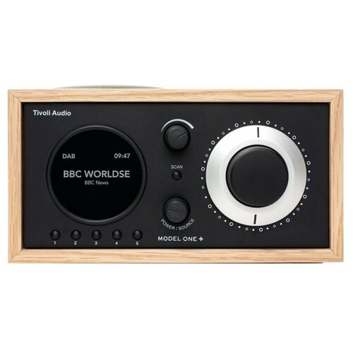 Радиоприемник Tivoli Audio Model One+ Oak/Black, Цвет: Дуб /Чёрный