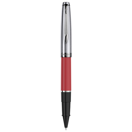 фото Ручка роллер waterman embleme 2100325 red ct f черные чернила подар.кор.