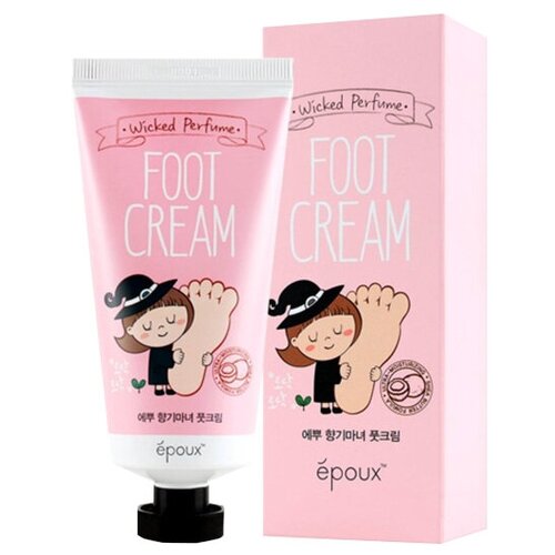 Epoux~Ультраувлажняющий парфюмированный крем для ног~Wicked Perfume Foot Cream Shea Butter