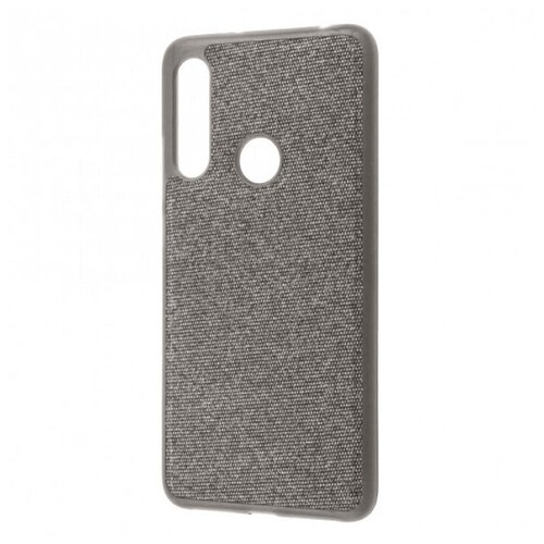 фото Fiber logo tpu чехол с текстильным покрытием для huawei nova 4 roscase