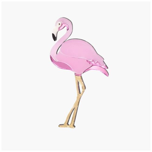 Брошь Flamingo