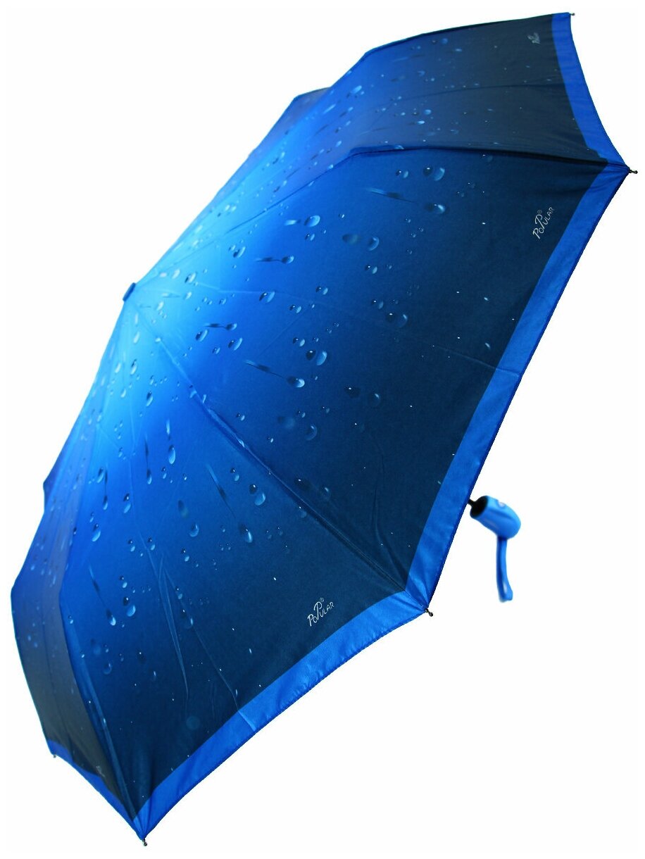 Женский складной зонт Rain-Brella 182/синий