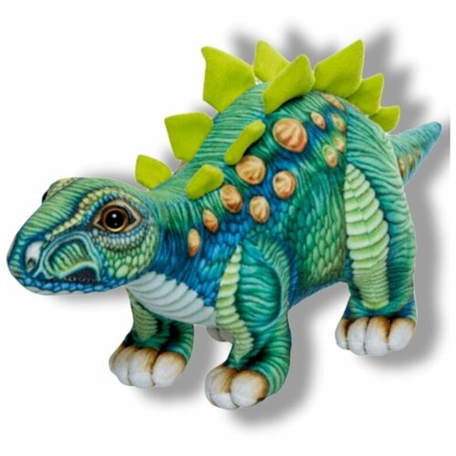 Мягка игрушка Динозавр-стегозавр 25 см мягка игрушка mankan подушка микки 37 см