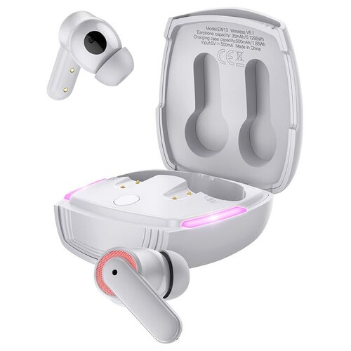 Гарнитура Bluetooth EW13 True Wireless Stereo Headset HOCO белая 173900₽
