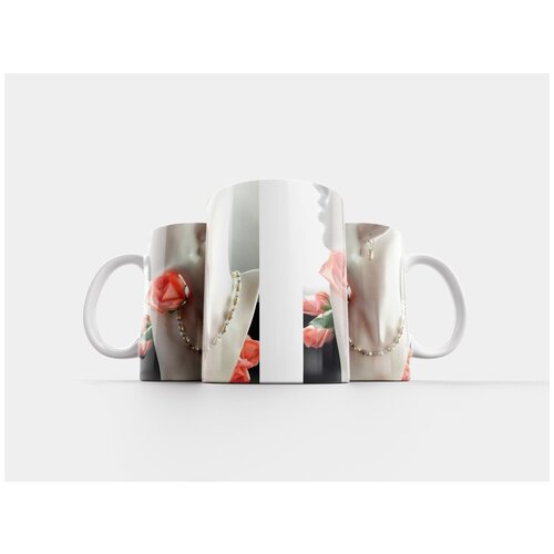 фото Кружка "труба, цветок, желтый" 320 мл lotsprints