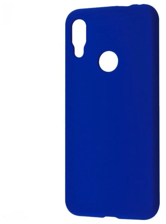 Чехол силиконовый для Huawei Y6 2019 Original Series темно-синий