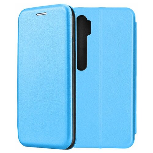 Чехол-книжка Fashion Case для Xiaomi Mi Note 10 / 10 Pro голубой чехол книжка retro case для xiaomi mi note 10 10 pro черный