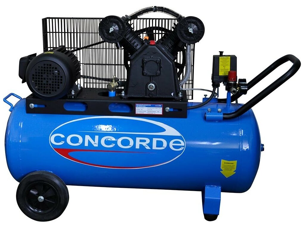 Компрессор CONCORDE (2200 Вт, 220В/50Гц, 2800 л/мин 8 бар, CD-AC310/100 - 1)