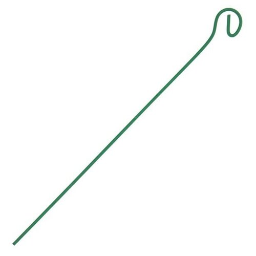 Колышек для подвязки растений, h = 100 см, d = 0.3 см, проволочный, зелёный, Greengo колышек для подвязки растений h 40 см d 0 3 см проволочный зелёный 10 шт