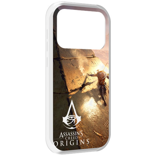 Чехол MyPads Assassin's Creed Origins для Oukitel F150 Air1 Pro / F150 Air1 задняя-панель-накладка-бампер