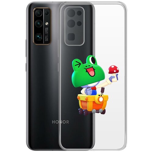 фото Чехол-накладка clear case brawl stars-леонард карл для honor 30 krutoff group