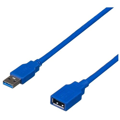 Atcom / Кабель удлинитель USB AM-AF AT6149 USB 3.0 3м синий atcom удлинитель usb2 0 atcom at3790 3 0м