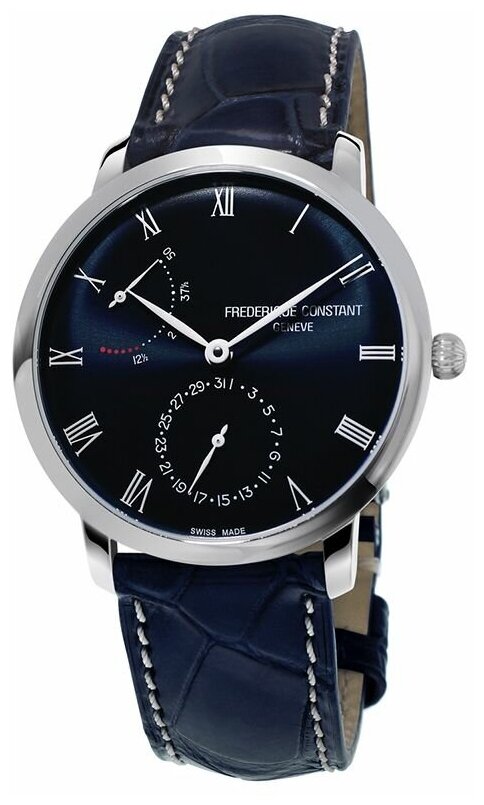 Наручные часы Frederique Constant FC-723NR3S6, синий, серебряный