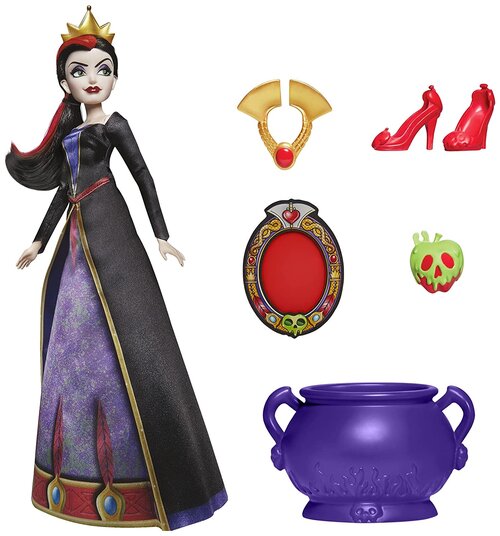 Кукла Hasbro Disney Villains Злая королева, 28 см, F4562 разноцветный