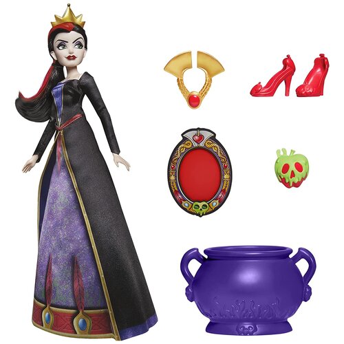 Кукла Hasbro Disney Villains Злая королева, 28 см, F4562 разноцветный кукла hasbro disney villains злая королева 28 см f4562