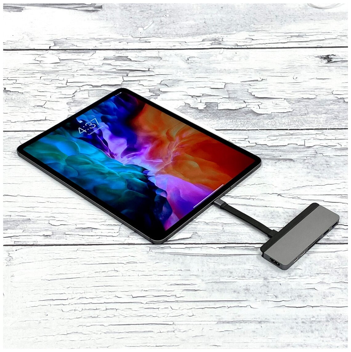 Адаптер HyperDrive DUO 7-in-2 Hub для USB-C Silver